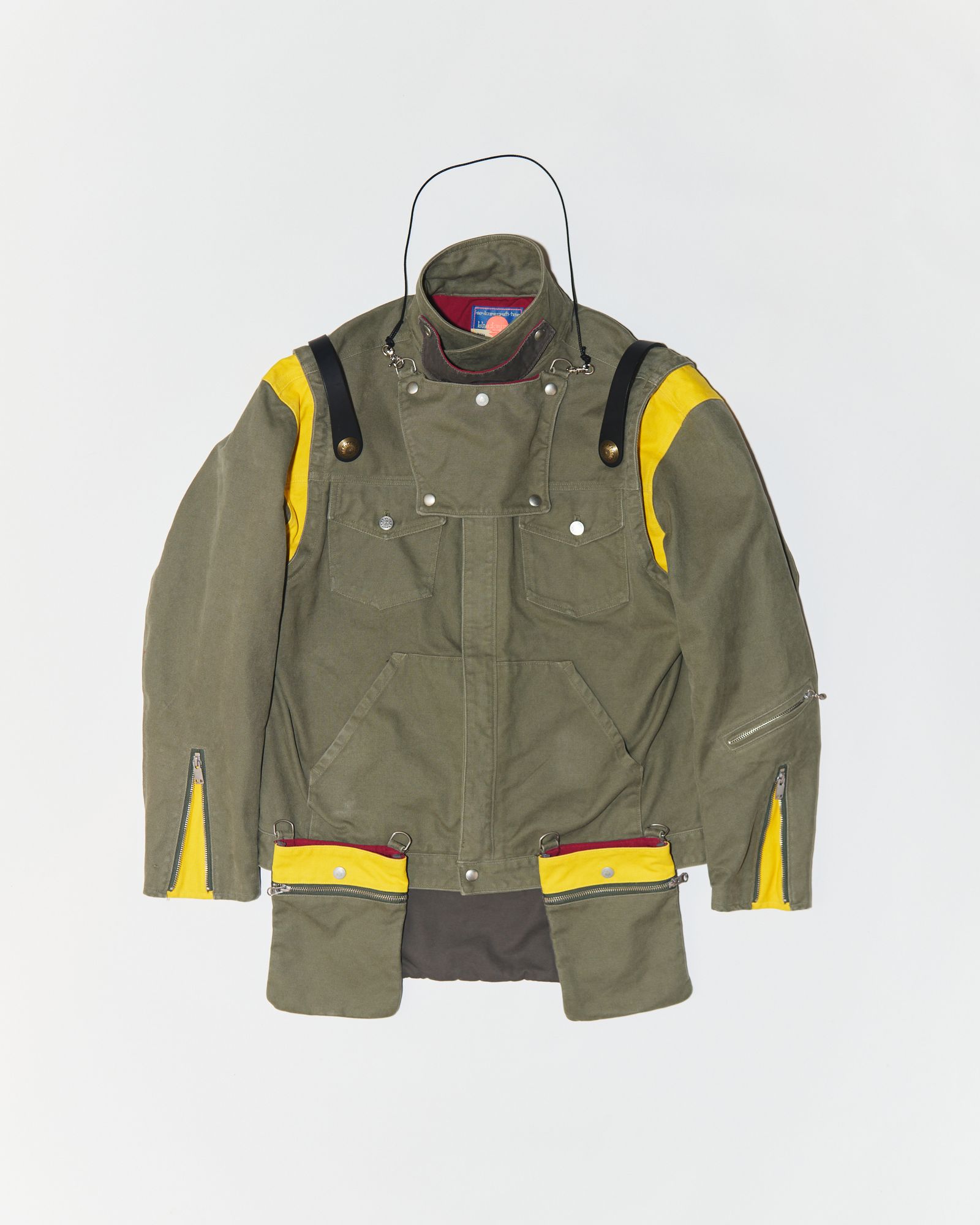 945-82GJ474-1 (Black, Khaki/Yellow)