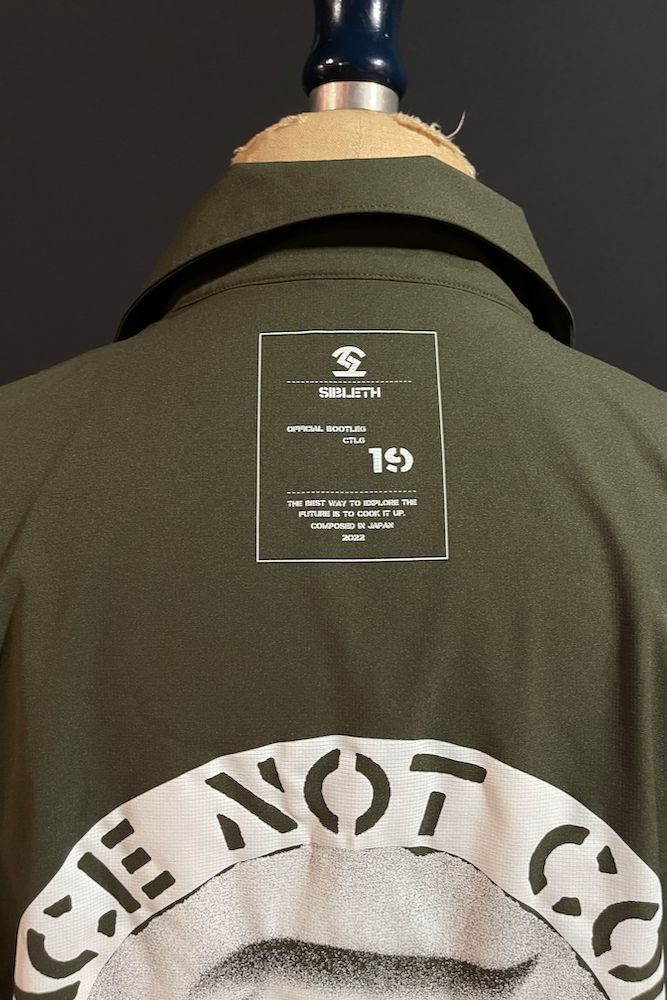 【OFFICIAL BOOTLEG CTLG 19】”ANTI-2” Micro Ripstop Loose Fit Shirts  "別注カーキ"