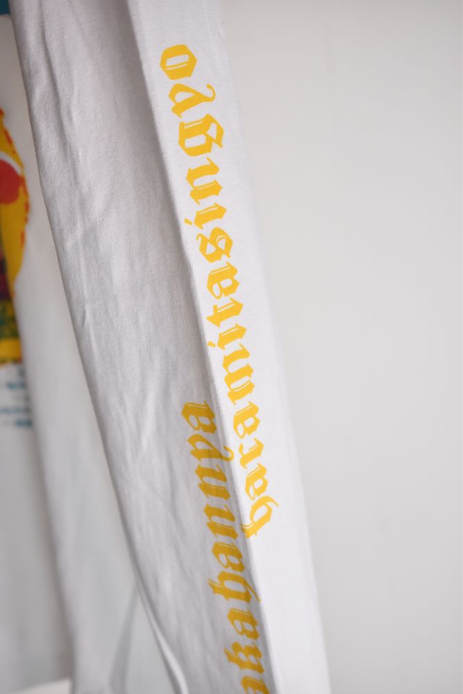 "HAZE別注" 般若心経ロンTEE     WHITE