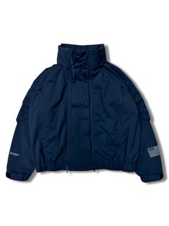 WILDTHINGS x POLIQUANT PROTECTED COMMON UNIFORM HOODED JACKET / DERMIZAX® THE SPECS / フーデッドジャケット（BLACK）