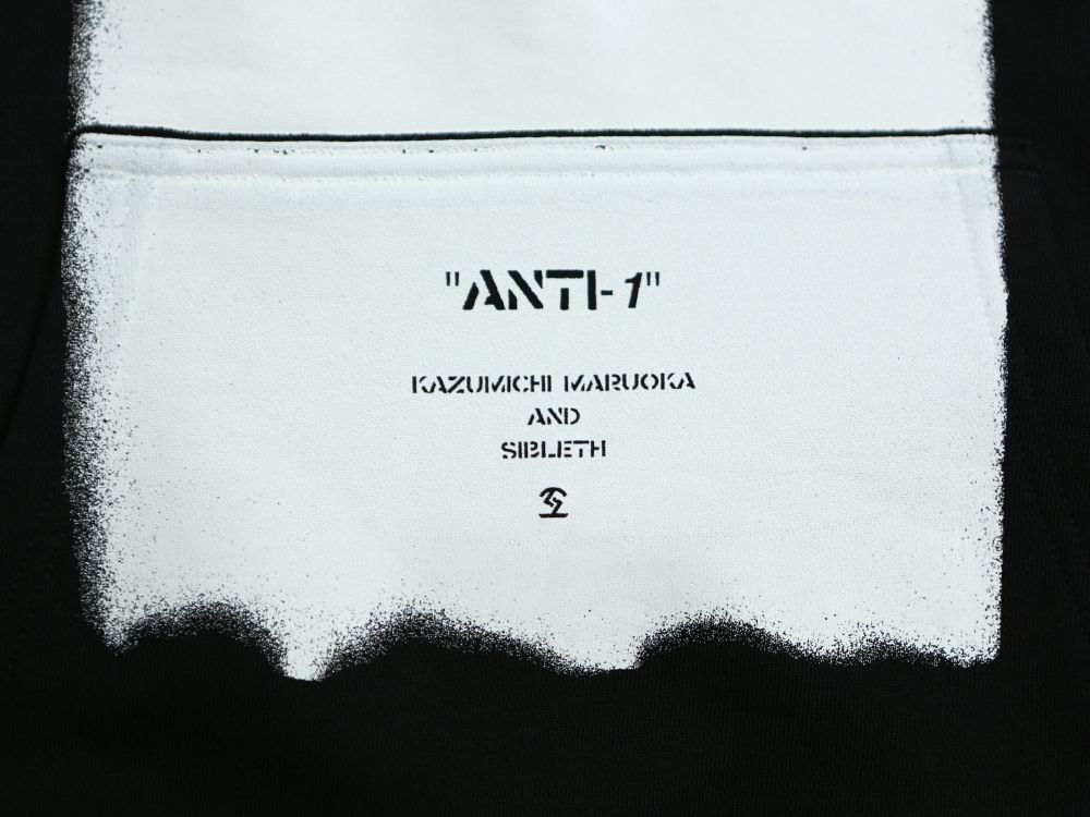 【OFFICIAL BOOTLEG CTLG 18】”ANTI-01" Sweat Pullover Parka