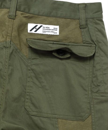 TIGHT FIT STRETCH TROUSERS c/#2 OD