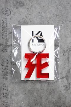 デスパターンズ2022 HAZE別注 "死"キーホルダー クリアレッド02