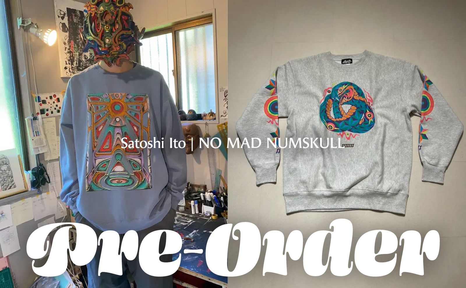 【先行予約受付】Satoshi Ito / NO MAD NUMSKULL