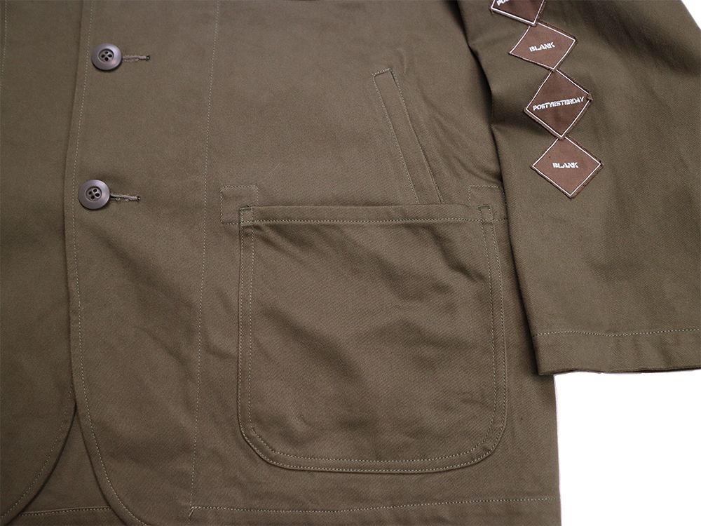 DUAL POCKET JACKET B (OLIVE)
