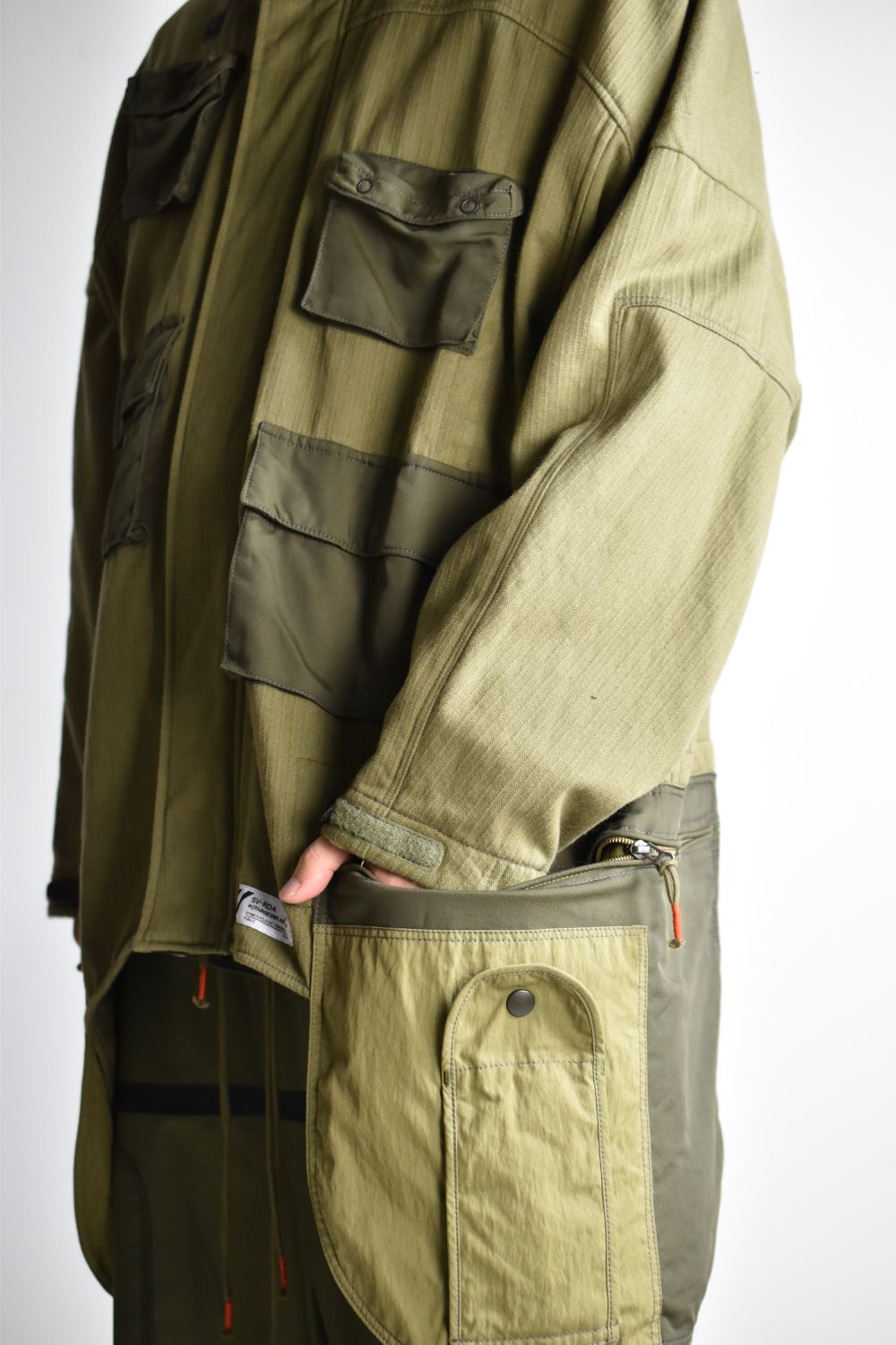 AIRBORNE SMOCK JUMP WIDE JACKET c/#2 KHAKI