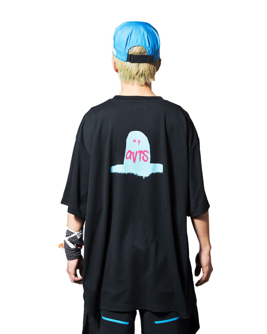 INU x RATFACE WIDE DRY-TEE / col: BLACK