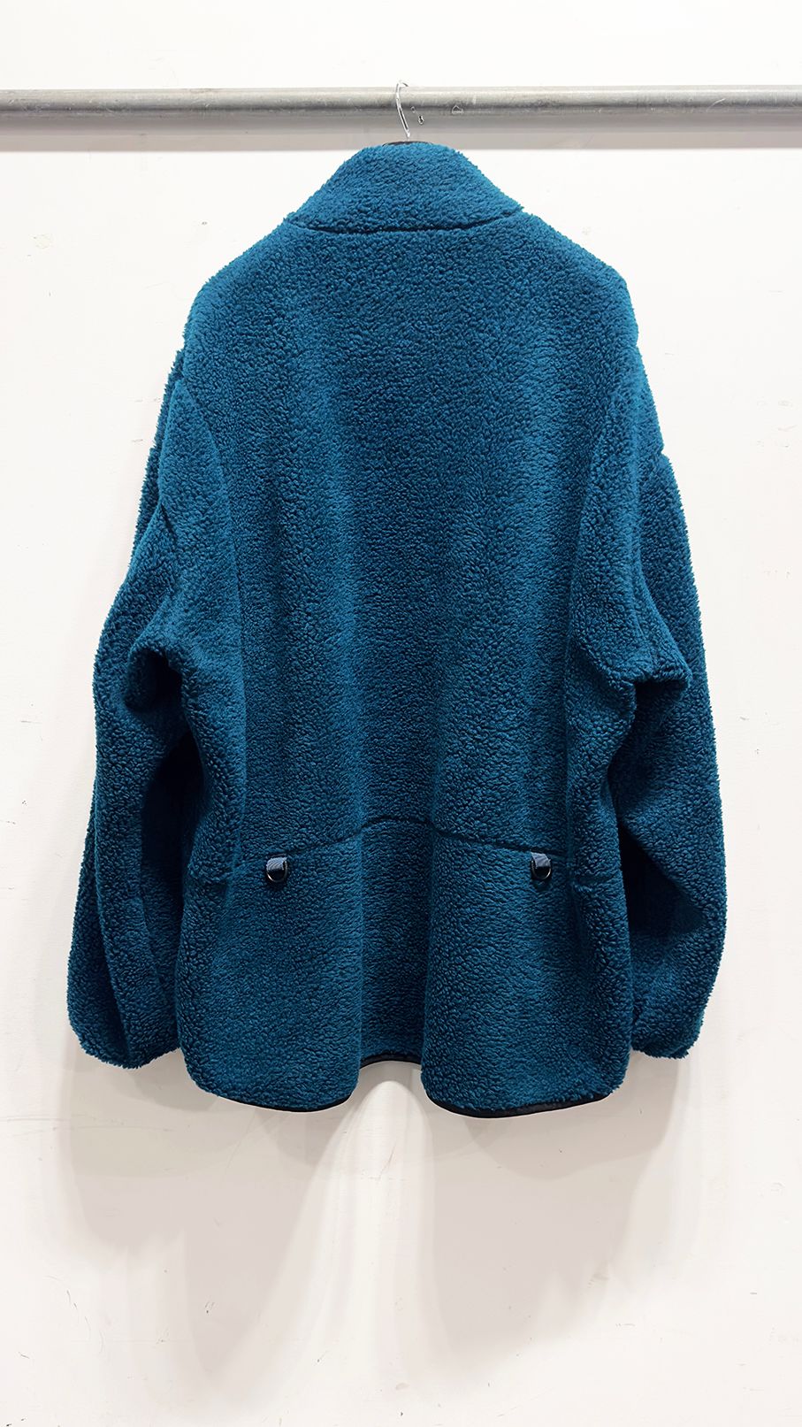 BOA HIGH NECK PULLOVER / ビッグサイズ ボア ハイネックプルオーバー (Black, Top Gray, Turquois)