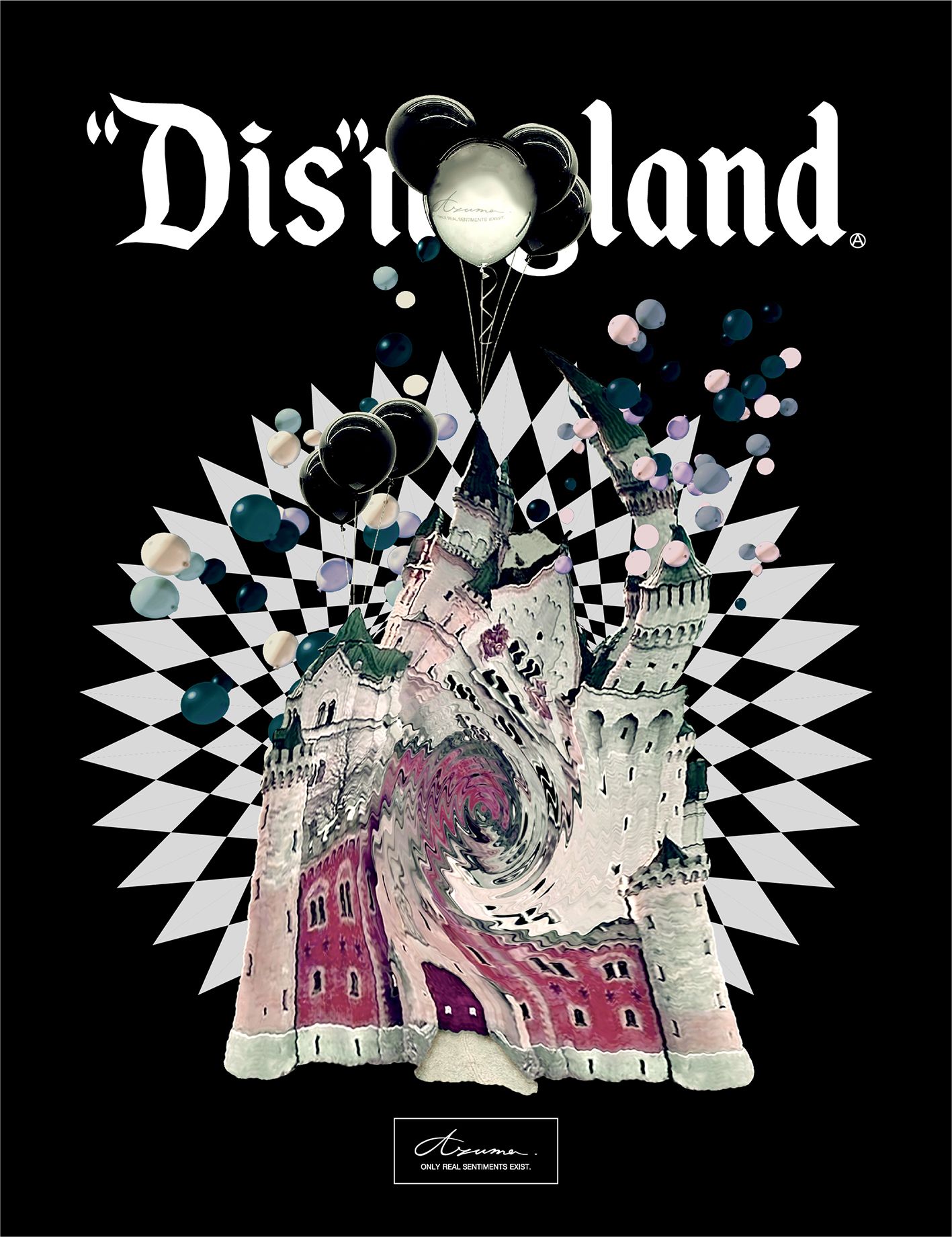 “ LAND ” S/S T-SHIRT / Tシャツ (BLACK, WHITE)