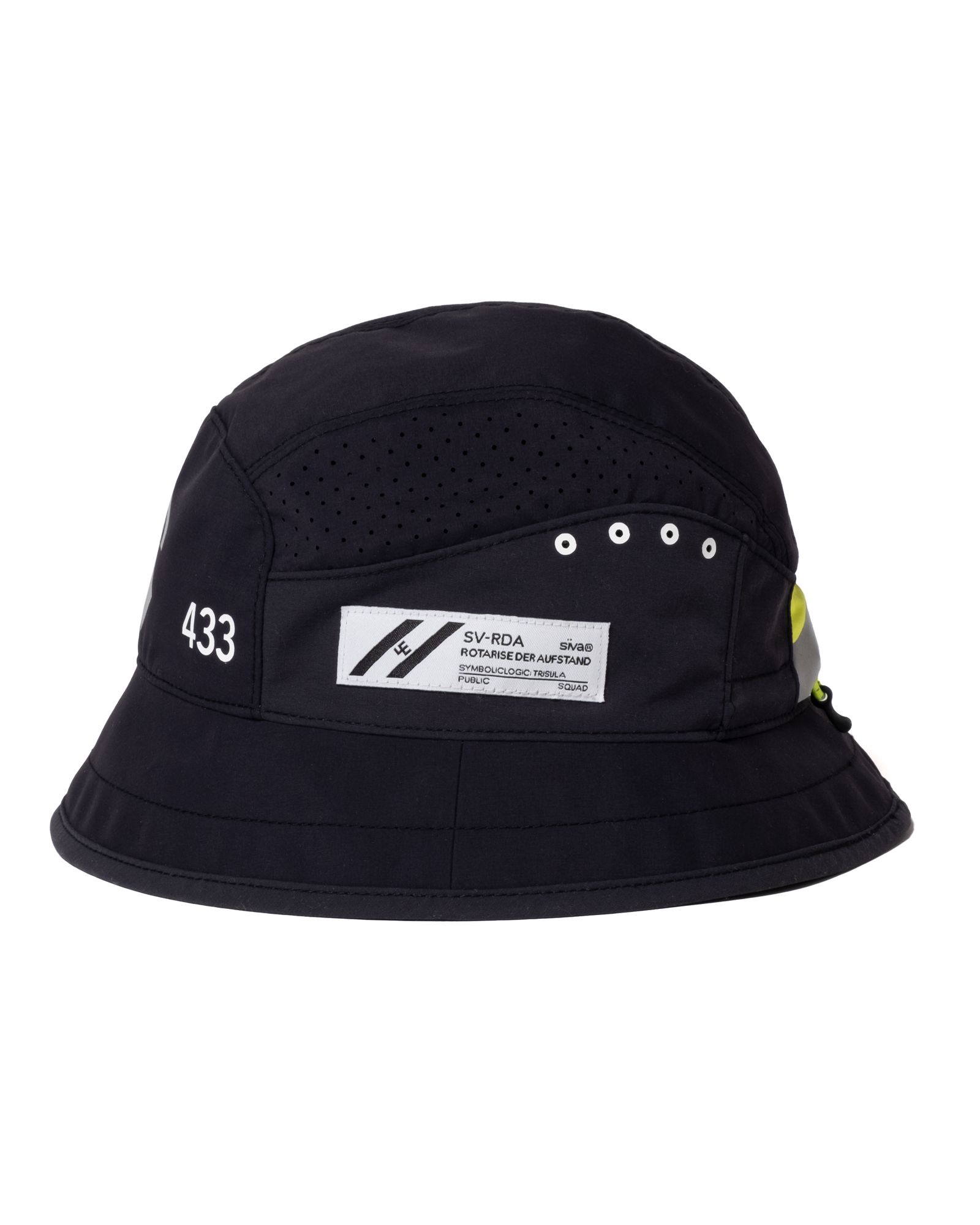 3LAYER NYLON BUCKET HAT / col: BLACK