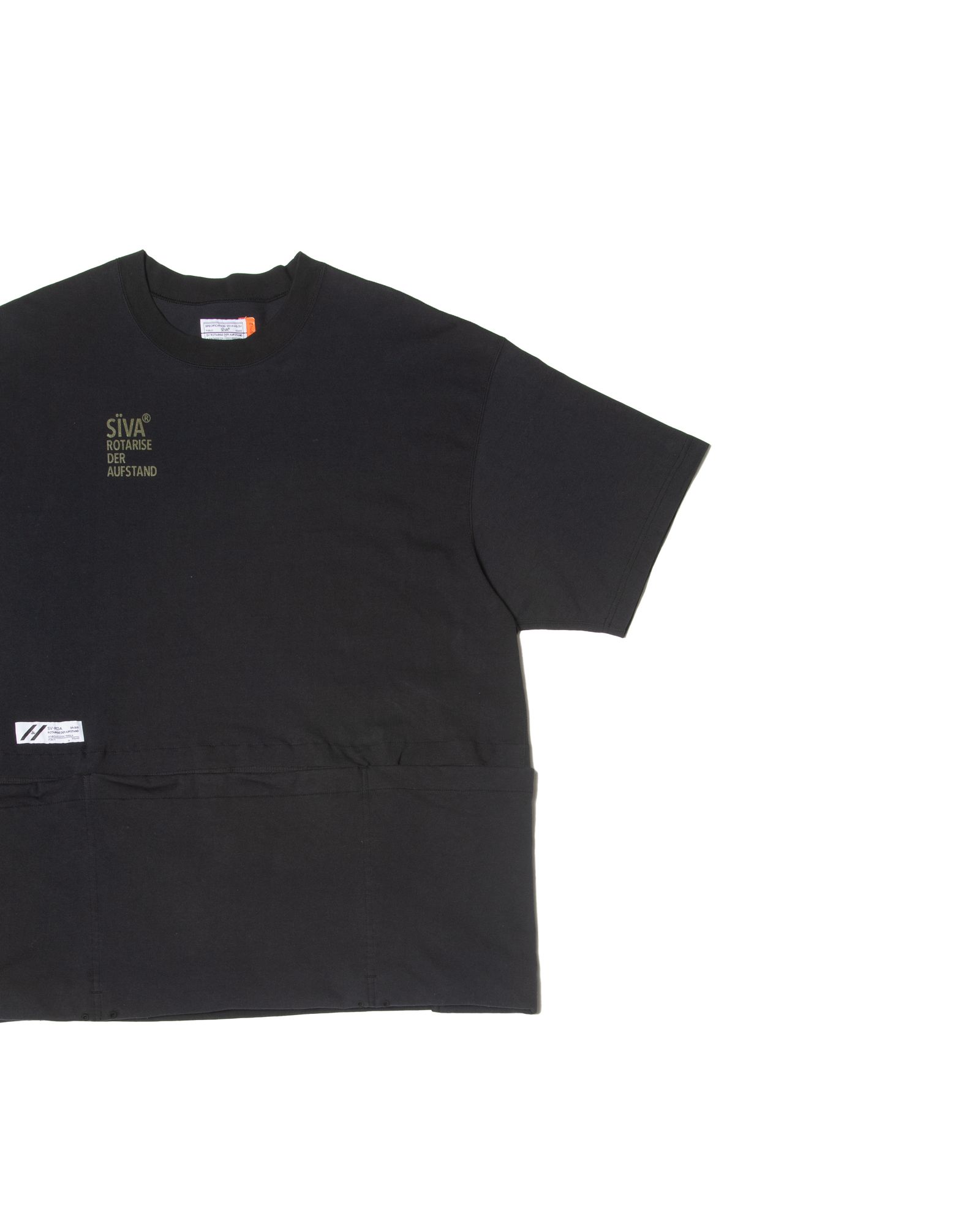 「予約商品」MECHANIC STORAGE LOOSE-FIT TEE / col: BLACK