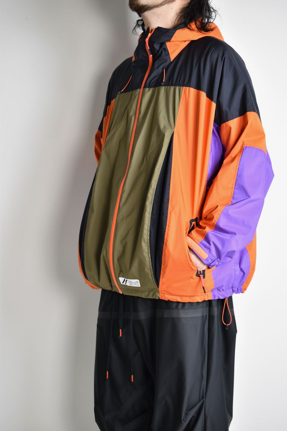 MOUNTAIN BALLOON WIDE JACKET c/#3 ORN X PPL