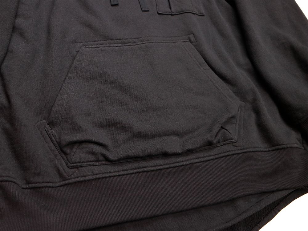 SWEAT GOWN PARKA (BLACK)
