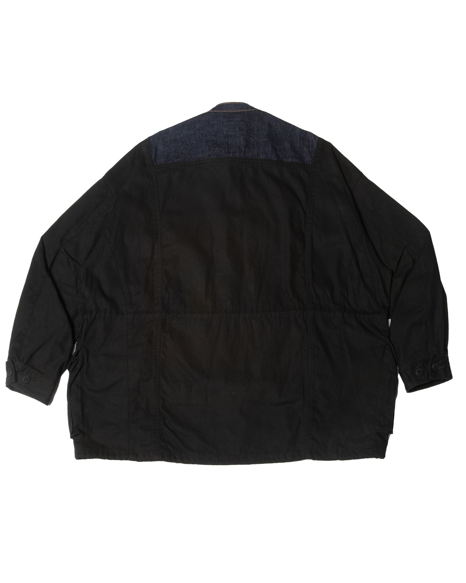 「予約商品」DENIM GS-MK2 COMBAT OVERSIZED JACKET / col: BLACK