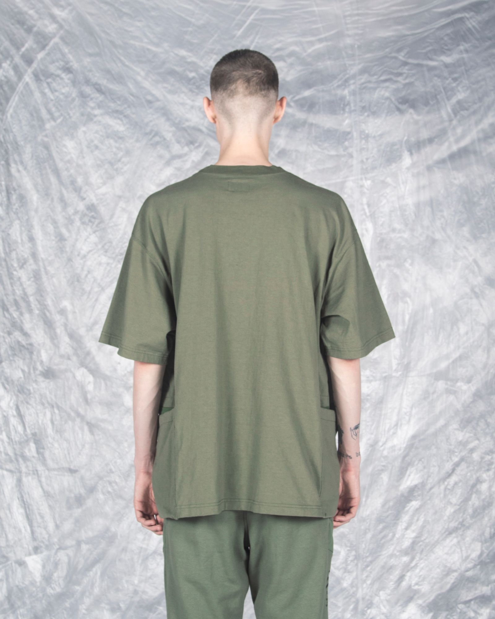 「予約商品」MECHANIC STORAGE LOOSE-FIT TEE / col: KHAKI