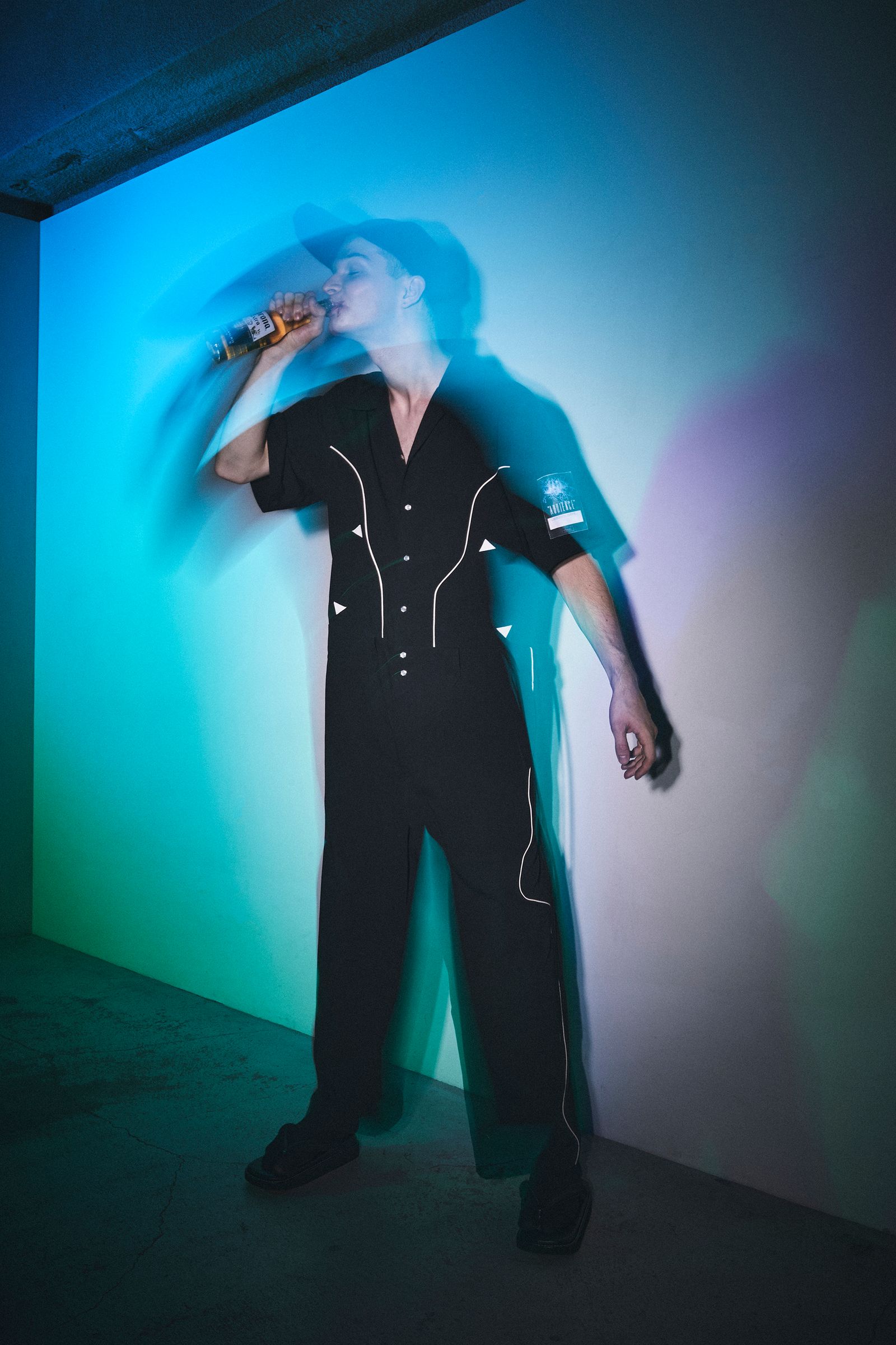 WESTERN JUMP SUIT / ジャンプスーツ (BLACK)