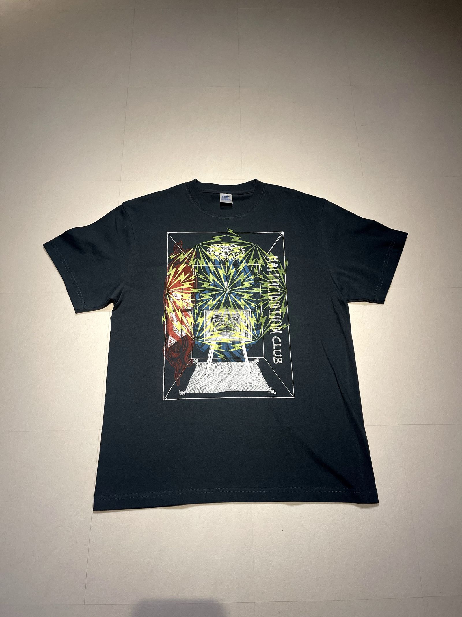 【一点もの】HALLUCINATION CLUB / Tシャツ 13 (ZONZAI, Satoshi Ito, TENKI)