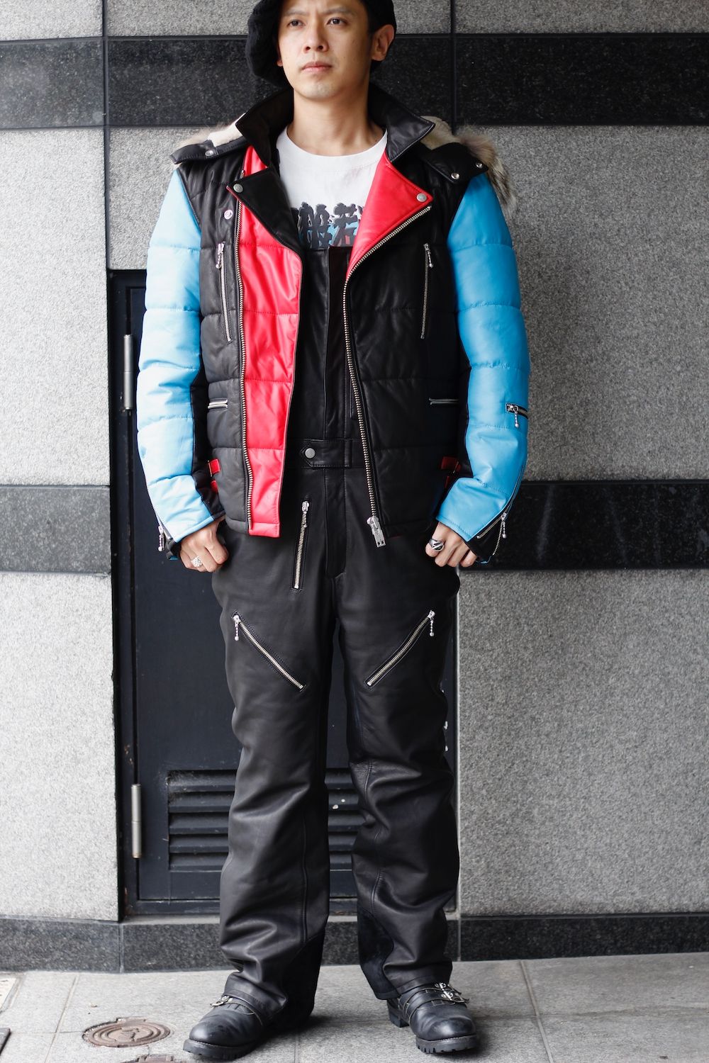 blackmeans "SNOWY LEATHERS"  008