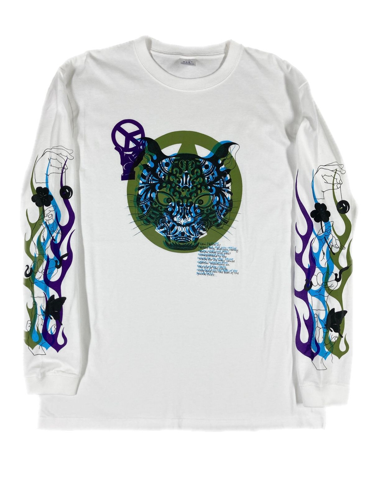 【※ジャイジャイ】　ロングTシャツ　3点まとめ(BKM×2+WHM×1) SO WATH？ロゴドリップロングTシャツ ロンT | mash up lab