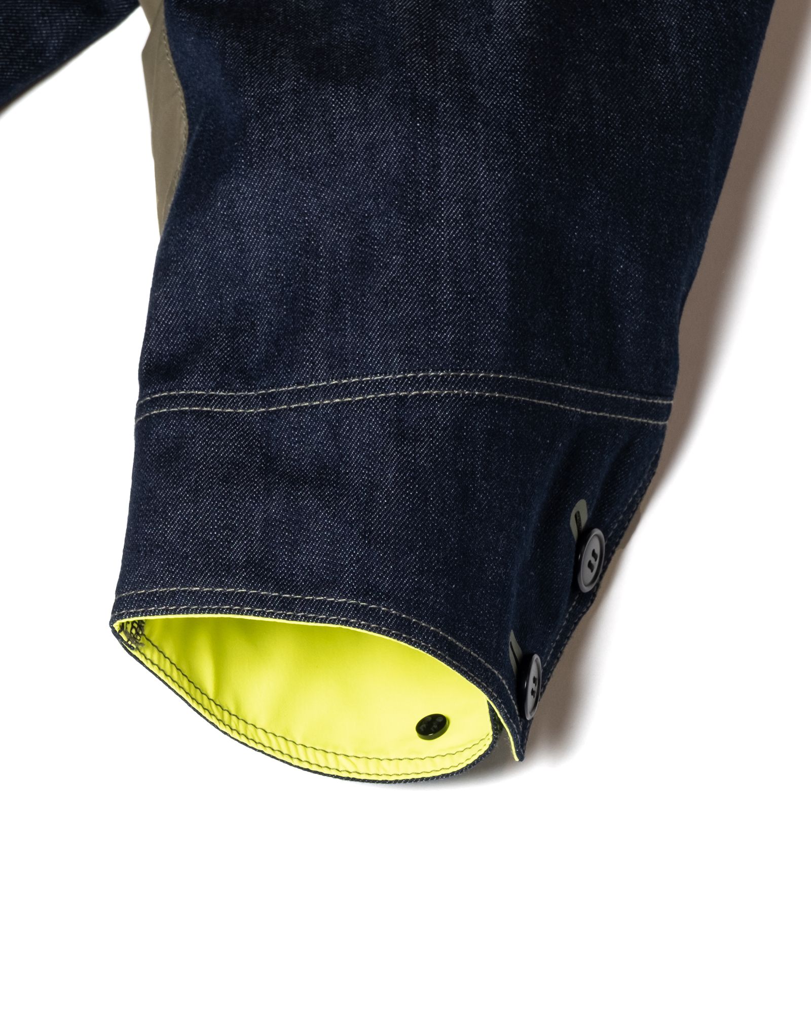 「予約商品」3LAYER LIGHT-DENIM WIDE COVERALL JACKET / col: INDIGO_base