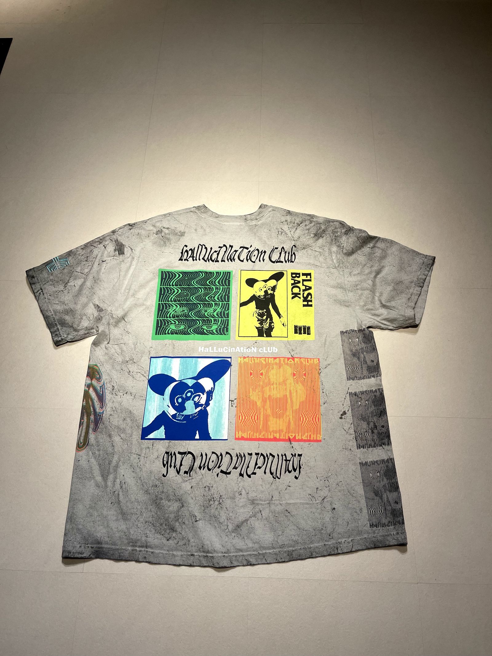 【一点もの】HALLUCINATION CLUB / Tシャツ 04 (ZONZAI)