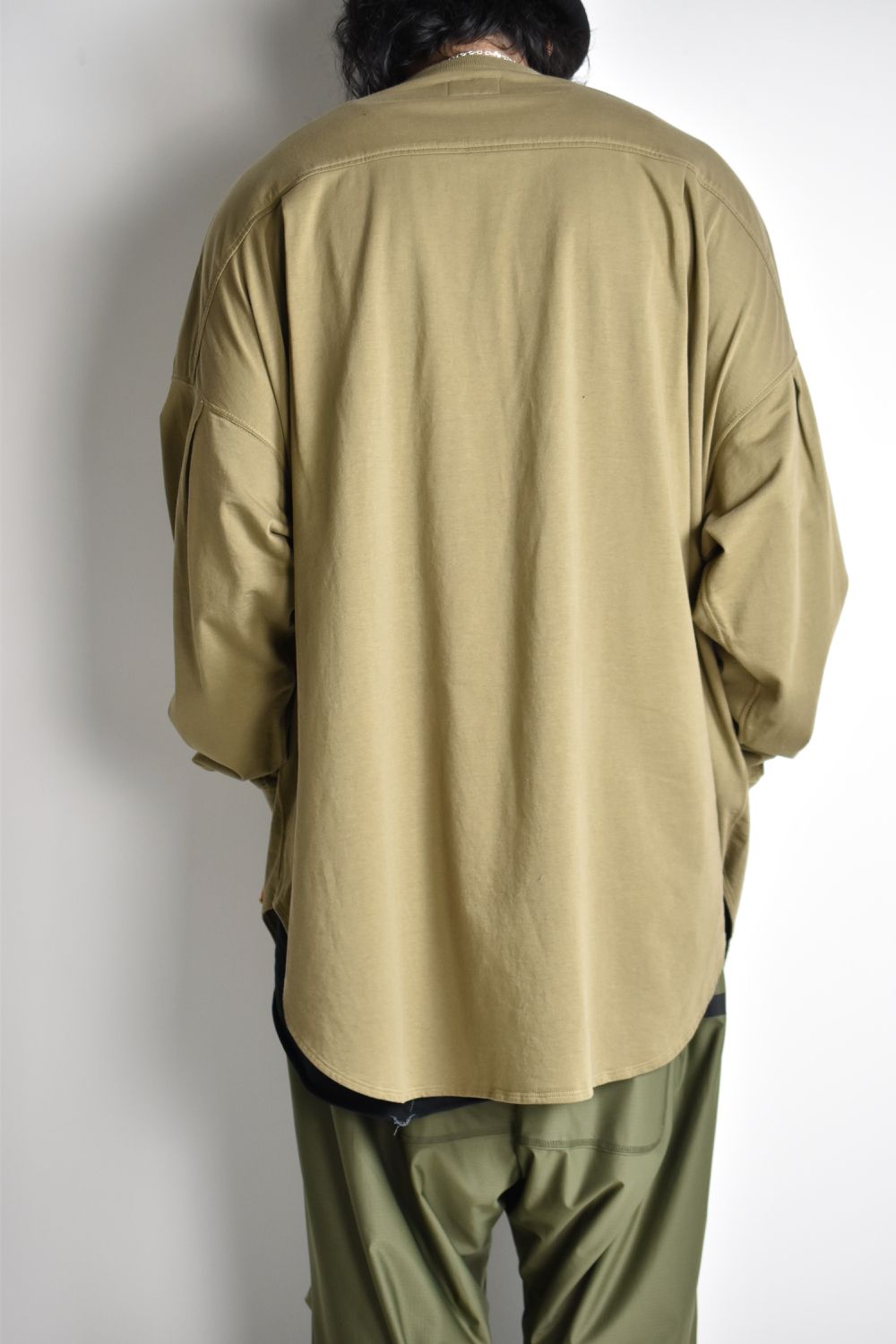 TOO BIG BAGGY NECK JERSEY c/#3 SAND