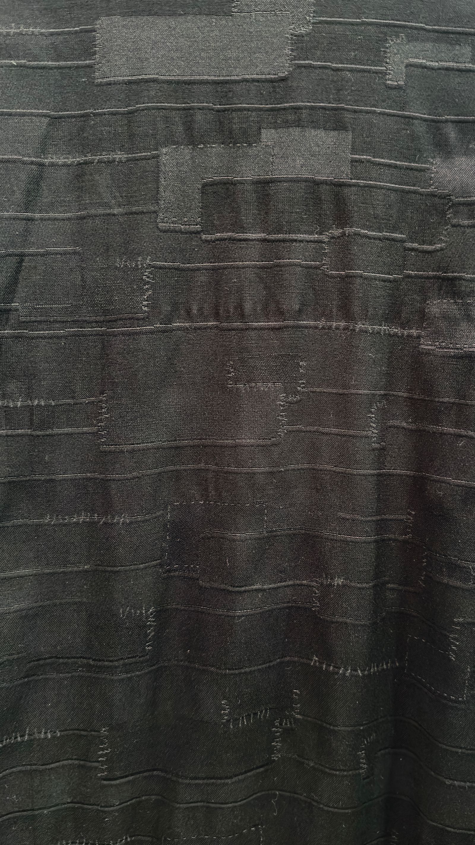 C/N CRUST JACQUARD TATTUKE PANTS / クラストミリタリーパンツ (BLACK,LIGHT GREY)