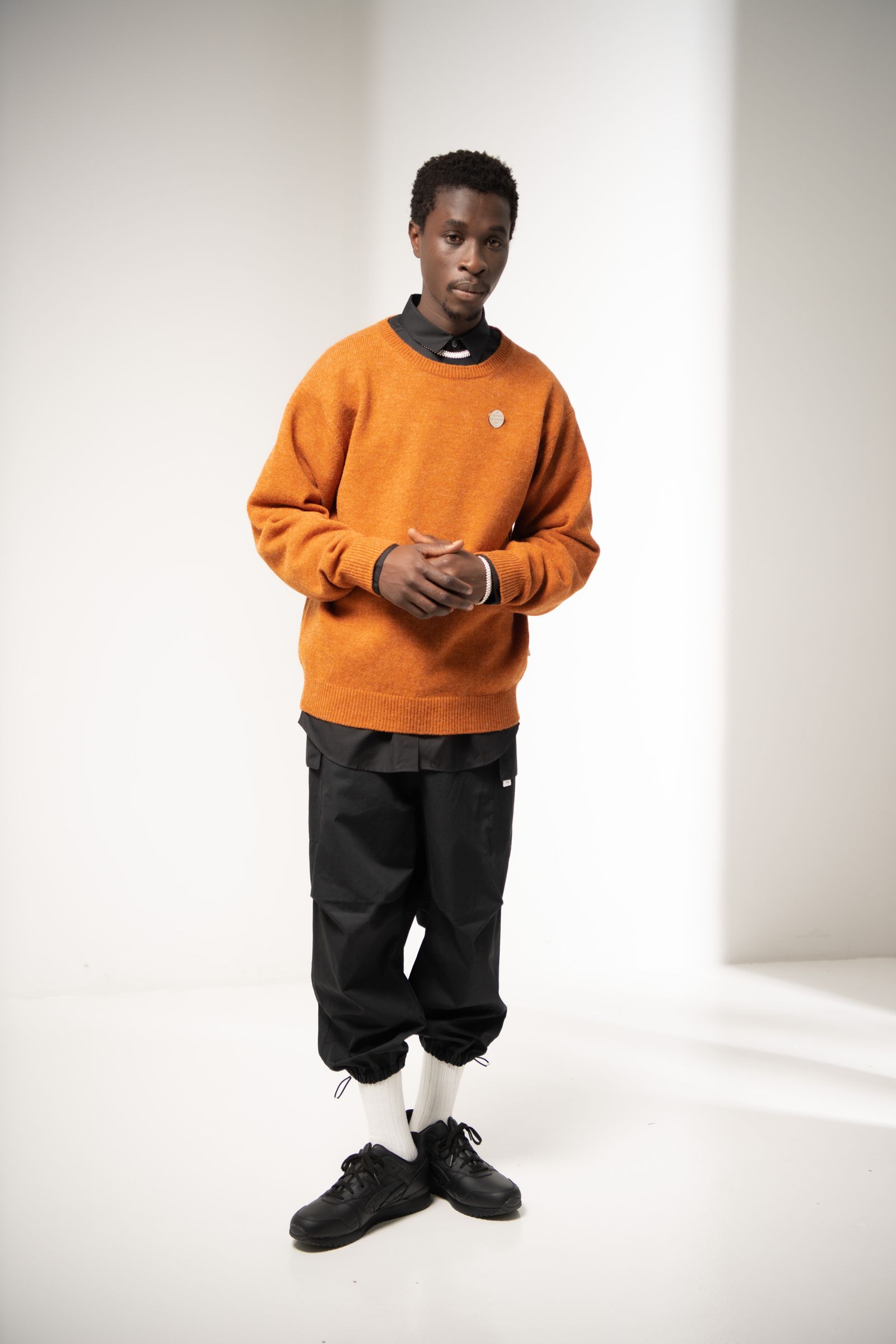 「予約商品」CREWNECK SWEATER (CARROT)