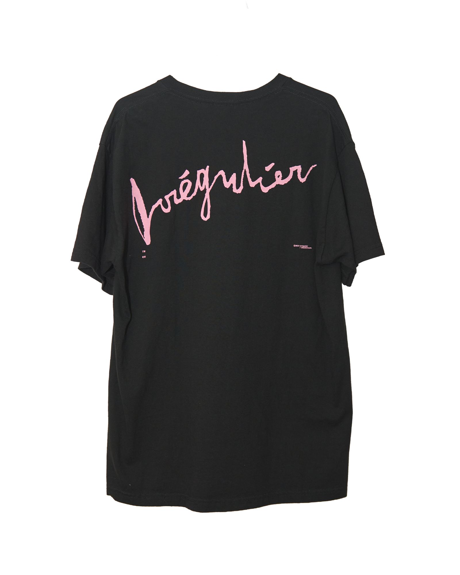 blackmeans  IRREGULAR スポットアイテム ERIKO NAKAO TEE    "BLACK"