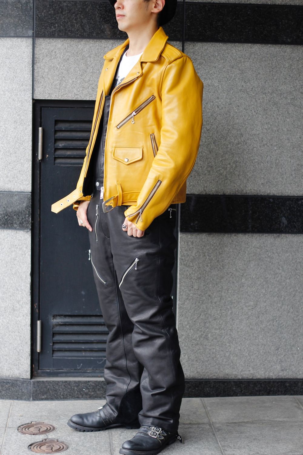 blackmeans "SNOWY LEATHERS"  014