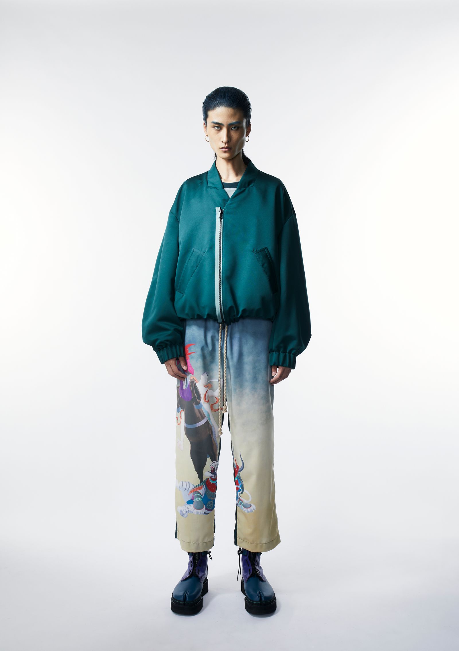 期間限定値下げ！Azuma. × 天明屋尚 HAORI COAT「風神」 新品 Azuma - × 天明屋尚「風神」「雷神」HAORI JACKET / ブルゾン