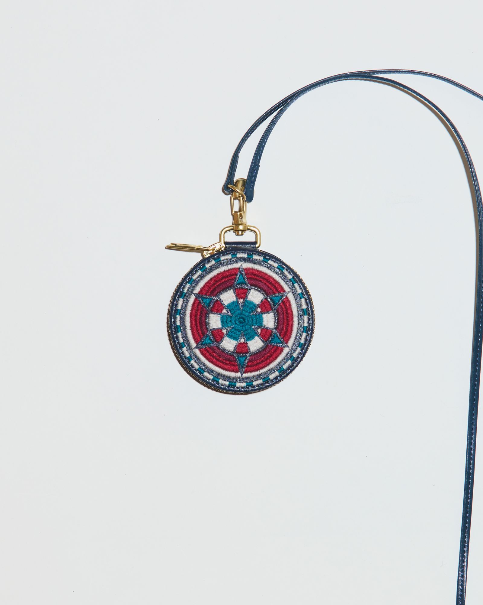 945-81GAC337-1 / サークルポーチ ミニ (BLACK, BLUE, RED)