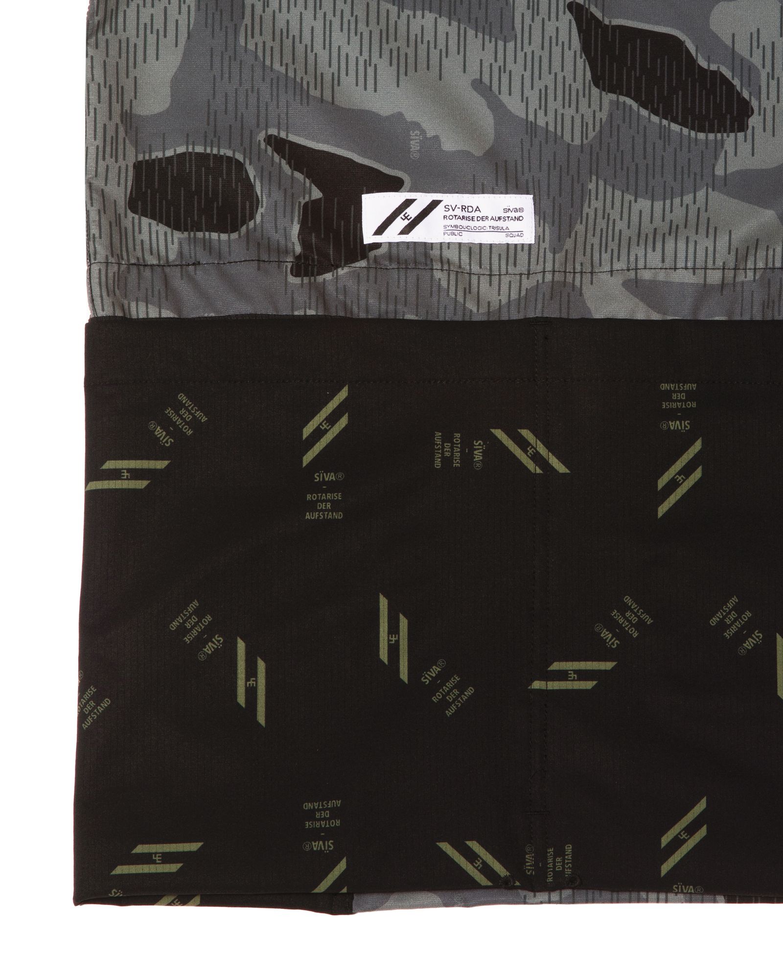 「予約商品」SPLINTER-CAMO MECHANIC STORAGE LOOSE-FIT TEE / col: BLACK
