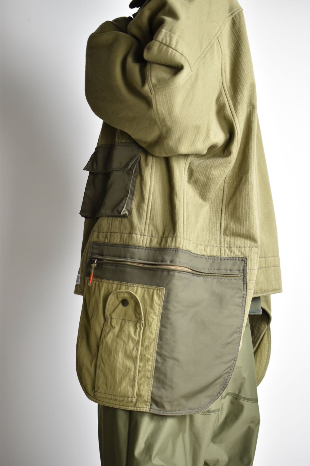 AIRBORNE SMOCK JUMP WIDE JACKET c/#2 KHAKI