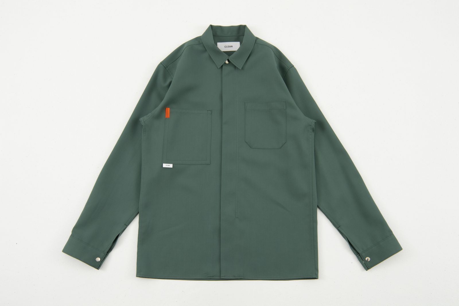 「予約商品」ZIP SHIRT (TEAL)