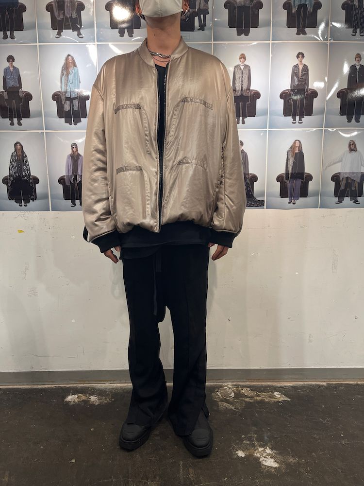 CORPSE PACKED FLIGHT JACKET / フライトジャケット (Black, Greige)