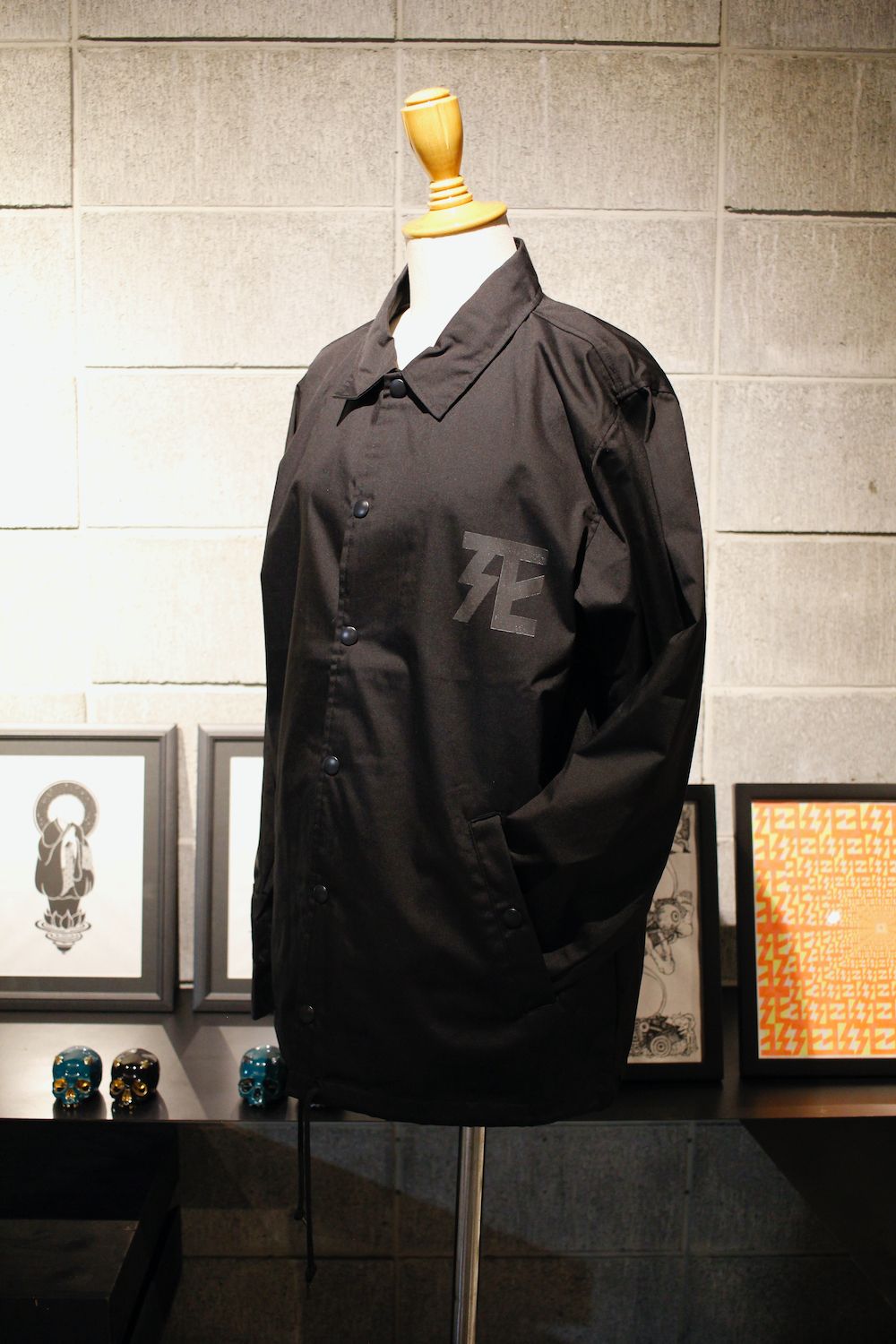 デスパターンズ2020冬 フランケンコーチジャケット BLACK