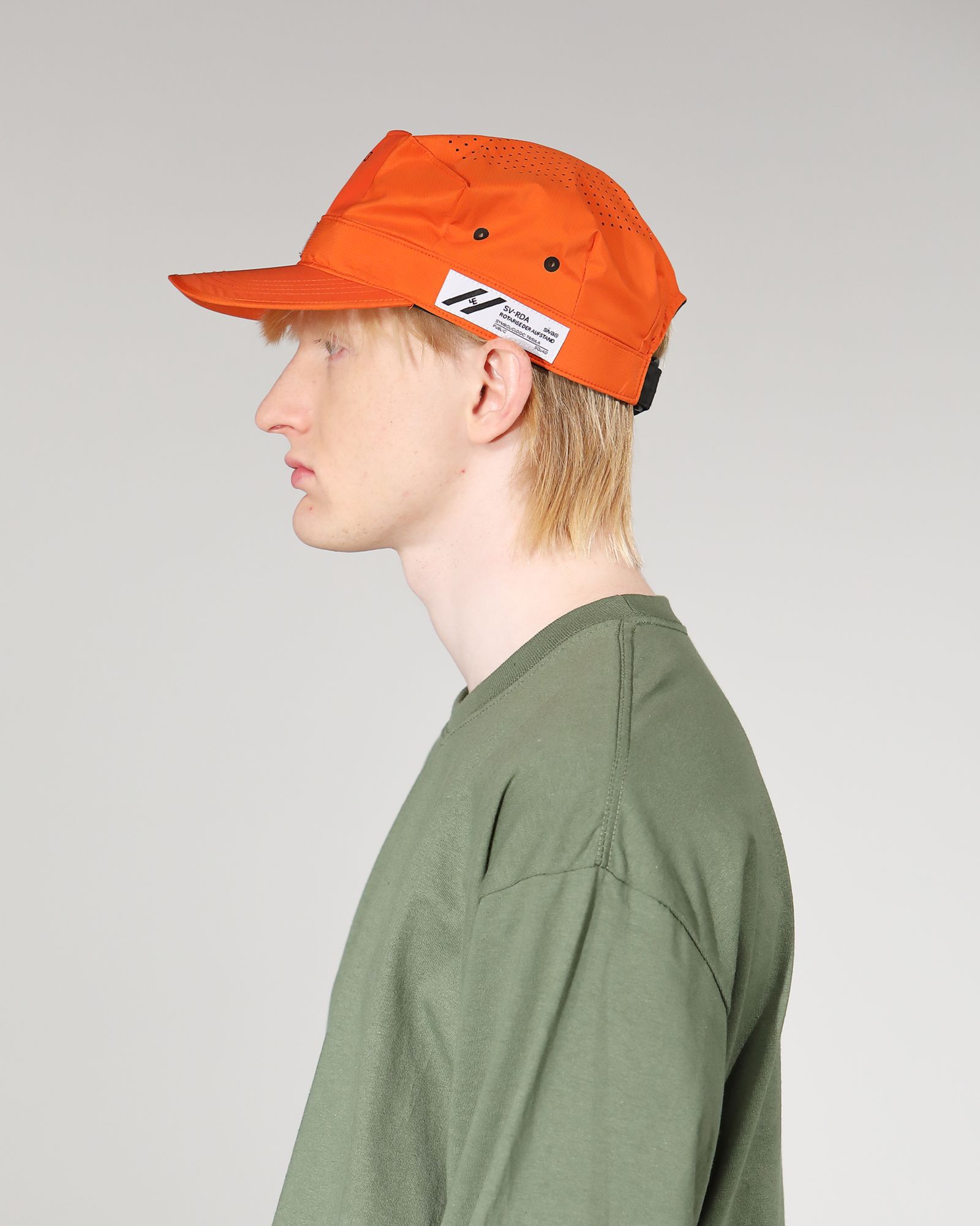 「予約商品」PUNCHING-HOLE BDU CAP # c/ORANGE