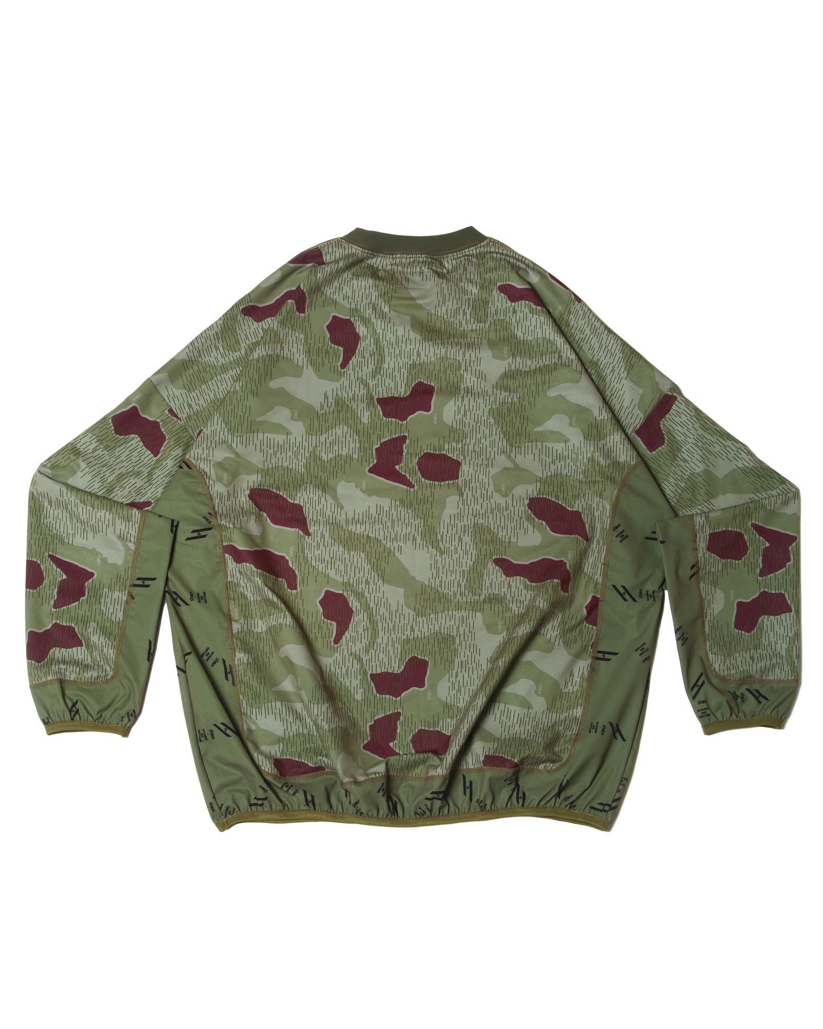 「予約商品」SPLINTER-CAMO WIDE L-SLEEVE / col: KHAKI