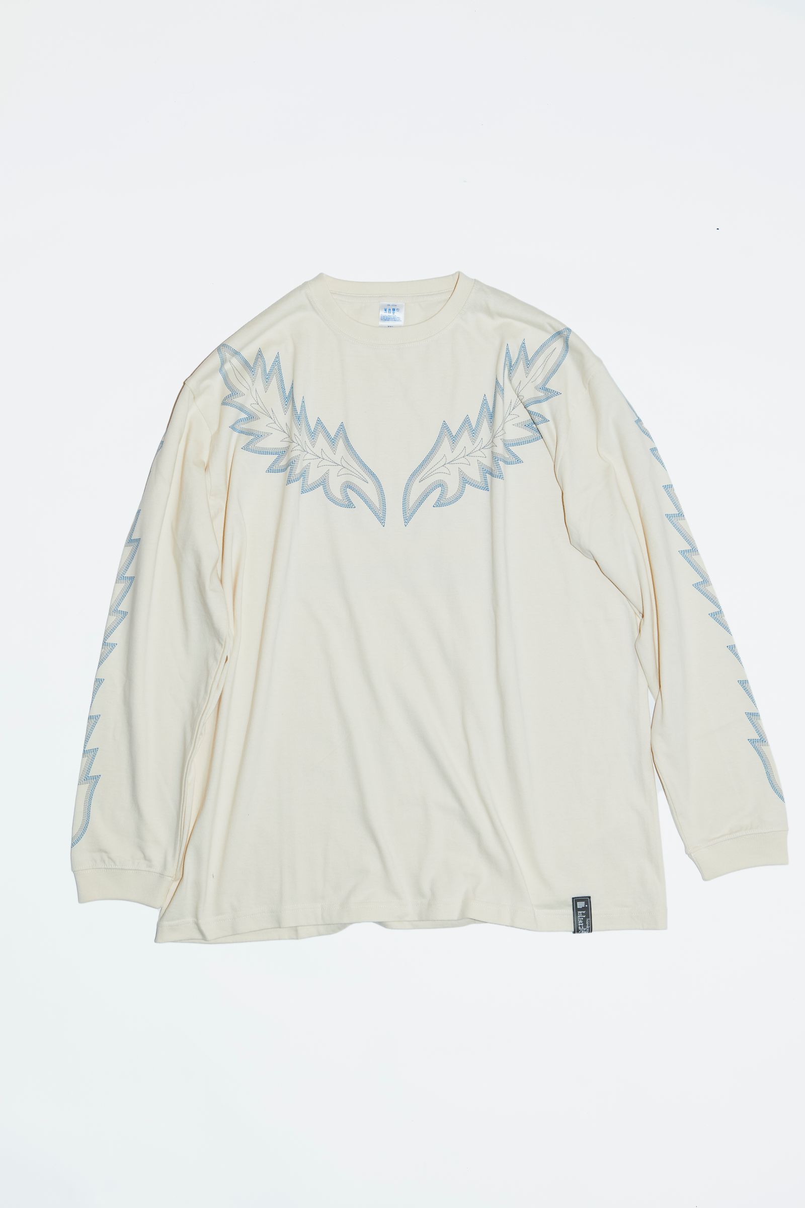945-78TT94-1 / バンダナ付ロンT（GREEN, PURPLE, BLUE, CREAM）