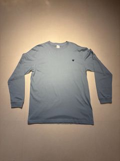 【受注生産】HALLUCINATION CLUB "フロントブロッター" LONG SLEEVE アシッドブルー (TENKI)
