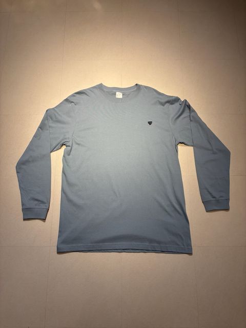 【受注生産】HALLUCINATION CLUB "フロントブロッター" LONG SLEEVE アシッドブルー (TENKI)