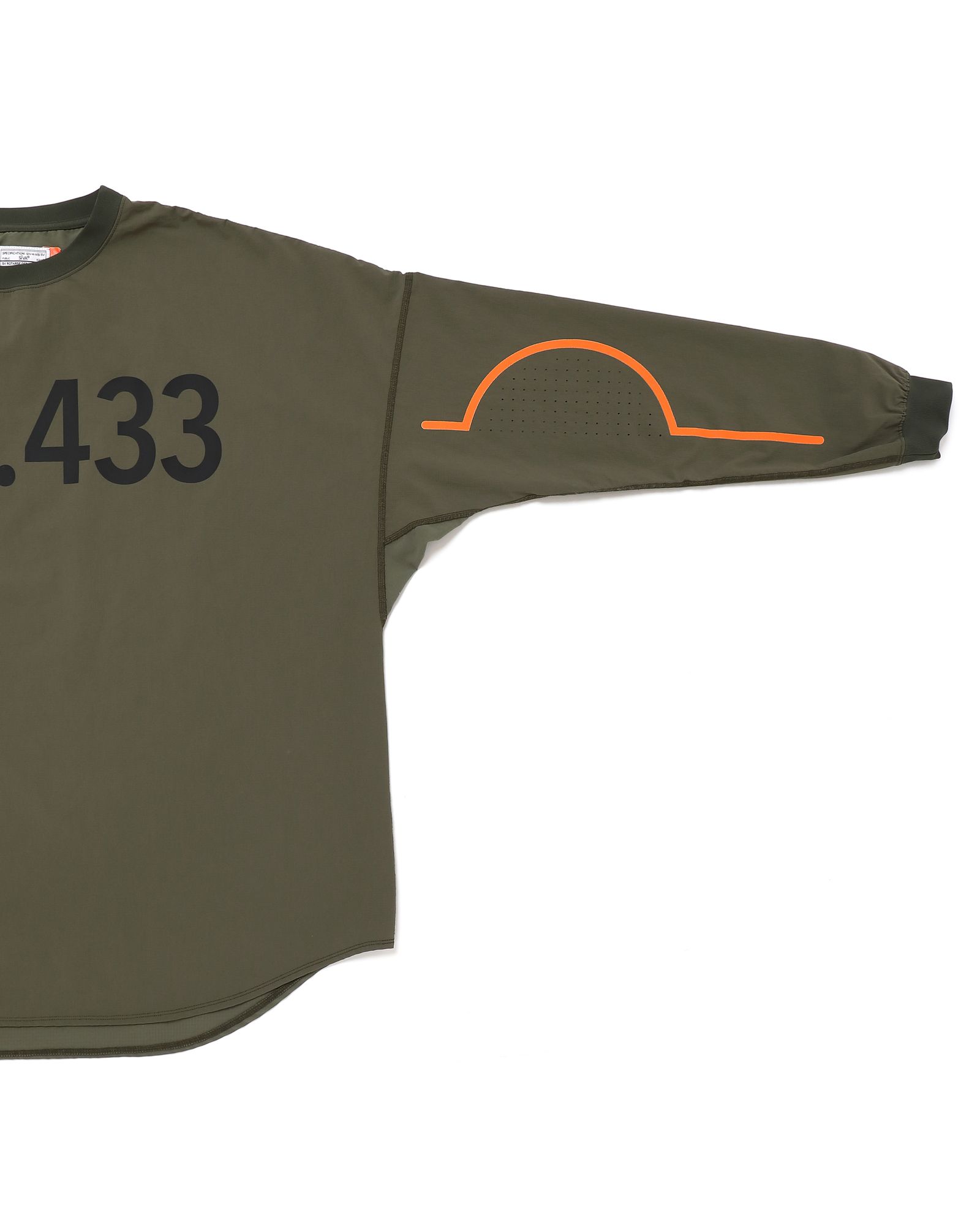 「予約商品」N.C.433 L-SLEEVE # c/ KHAKI