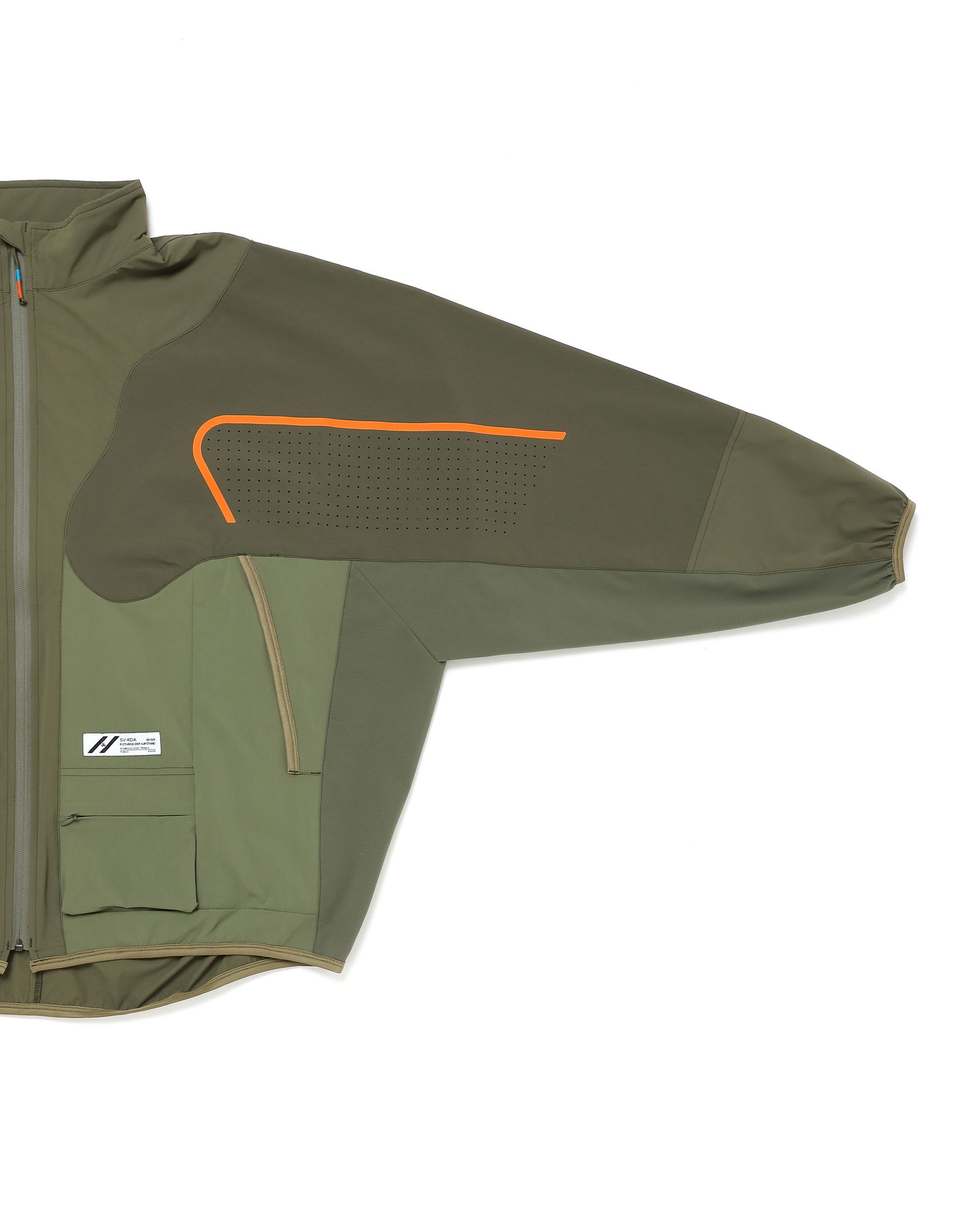 「予約商品」DOLMAN WIDE NYLON JACKET # c/KHAKI