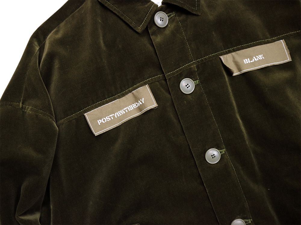 VELVET MIL JACKET (OLIVE)