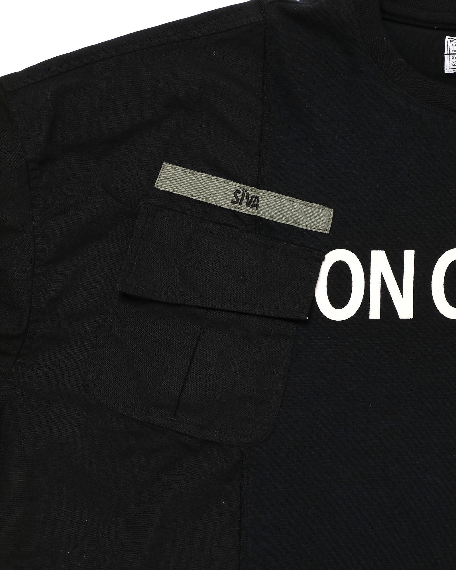 「予約商品」JUNGLE-FATIGUE WIDE SHIRTS # c/BLACK