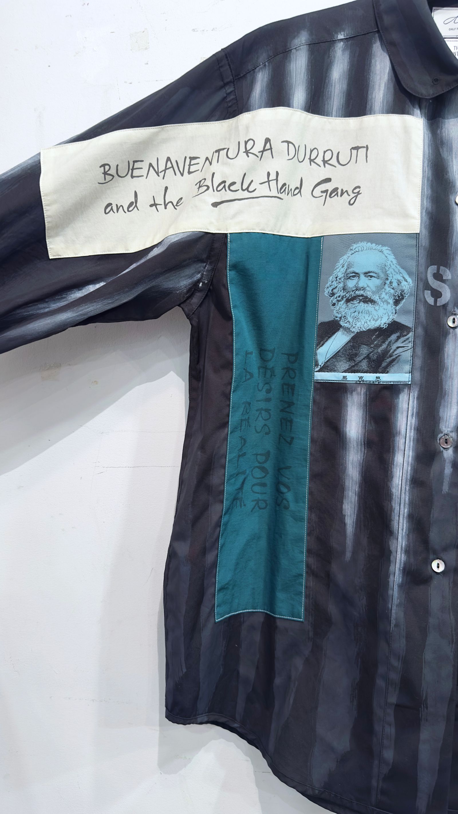 ×“t.n.A.f.t.”EXCLUSIVE ANRCHY SHIRT / アナーキーシャツ (BLACK)