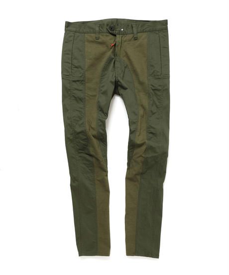 TIGHT FIT STRETCH TROUSERS c/#2 OD
