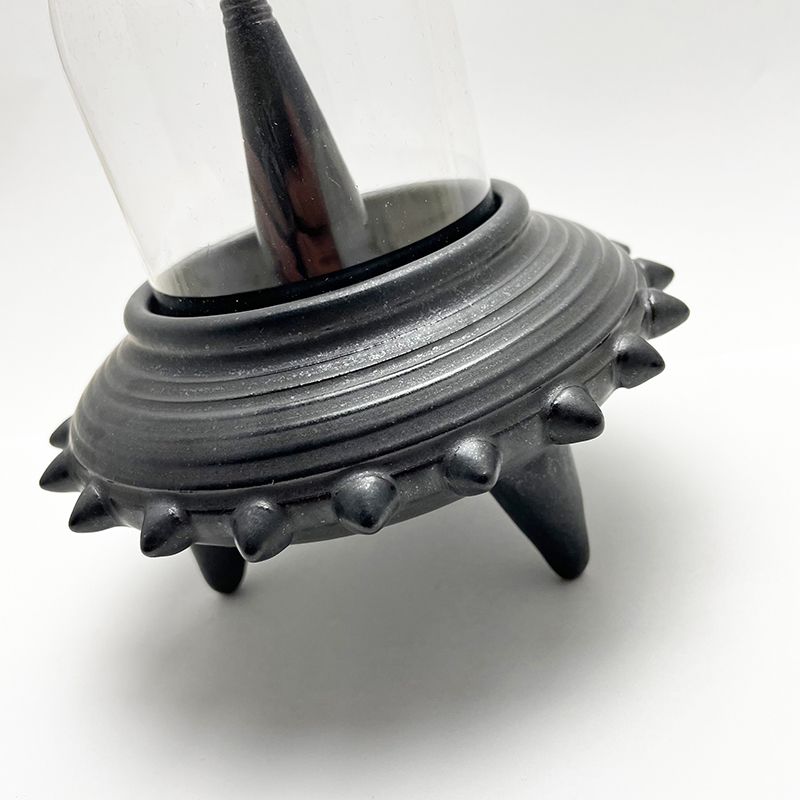 STUDS RING STAND (w/DOME) "BLACK" -陶器リングスタンド-