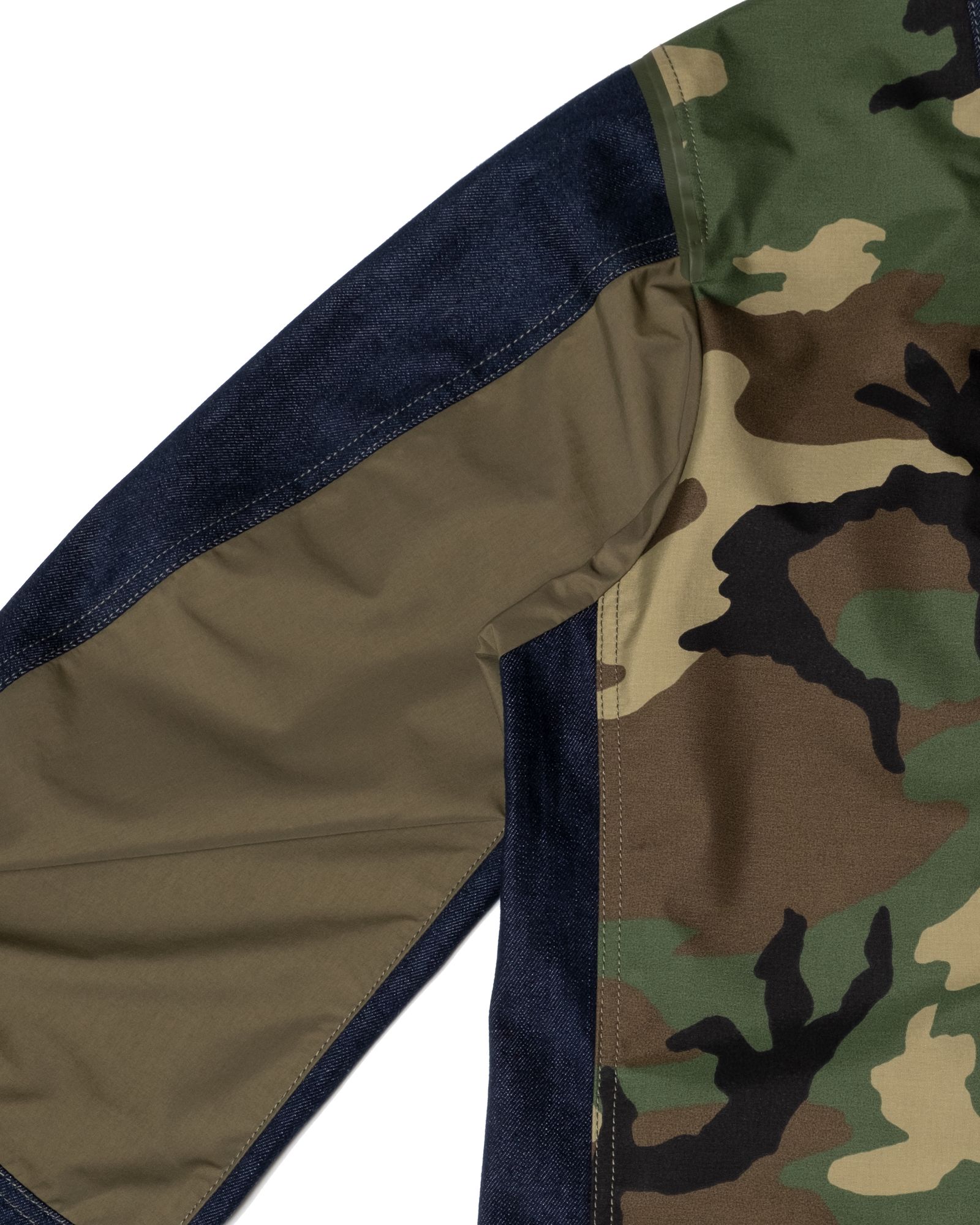 「予約商品」3LAYER LIGHT-DENIM WIDE COVERALL JACKET / col: INDIGO_base
